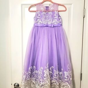 GIirls floor length gown